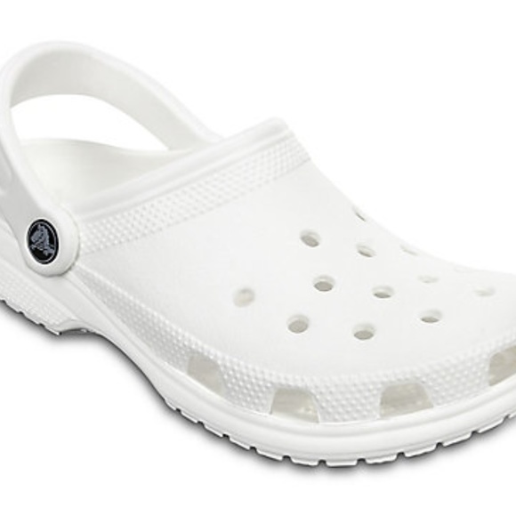 mens classic white crocs